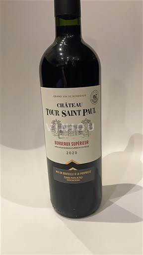 Bordeaux Bordeaux Supérieur Château Tour Saint Paul 2020