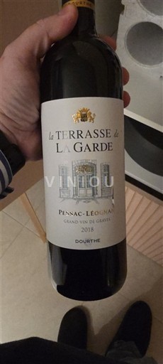 Bordeaux Pessac-Léognan Château La Garde La Terrasse de La Garde 2018