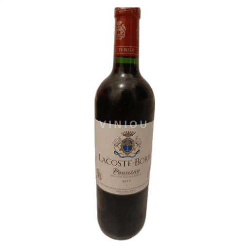 Bordeaux Pauillac Lacoste-Borie 2017