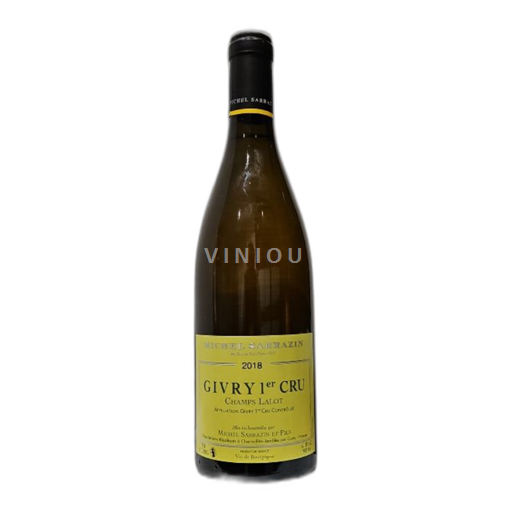 Bourgogne Givry Premier Cru Michel Sarrazin Champs Lalot 2018