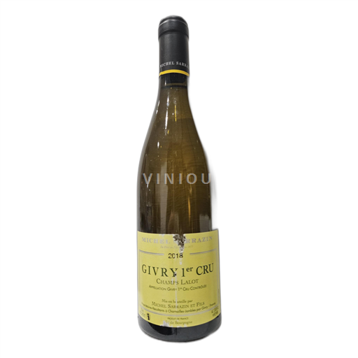 Bourgogne Givry Premier Cru Michel Sarrazin et Fils Champs Lalot Givry Premier Crû 2018