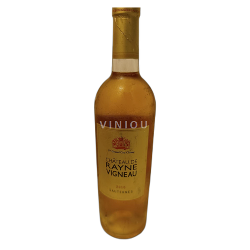 Bordeaux Sauternes Château de Rayne Vigneau 2010