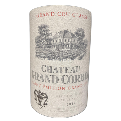 Bordeaux Saint-Émilion Grand Cru Château Grand Corbin 2014