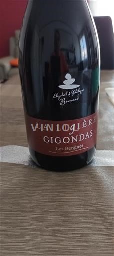 Rhône-dalen Gigondas La Ligière Les Bergines 2022