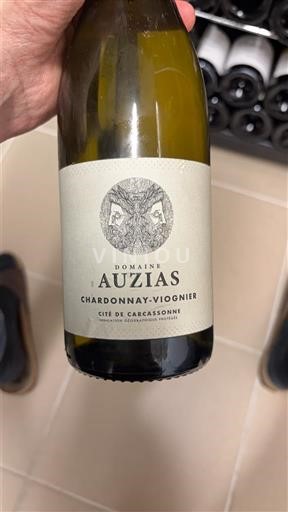 Languedoc og Roussillon Cité de Carcassonne Domaine Auzias Chardonnay-Viognier Ikke-årgang