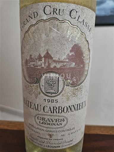 Burdeos Pessac-Léognan Chateau Carbonnieux 1985