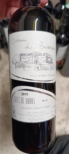 Sud-Ovest Côtes-de-duras Château La Boissière 2019