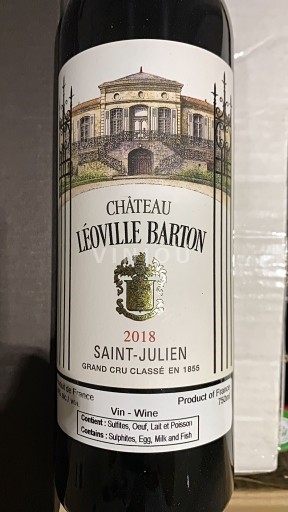 Vin Saint-Julien Château Léoville Barton - 1988 - Avis, conseil
