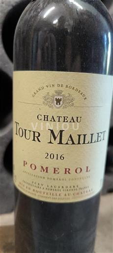 Bordeaux Pomerol Château Tour Maillet 2016