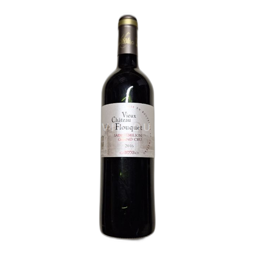 Bordeaux Saint-Émilion Grand Cru Vieux Château Flouquet 2016