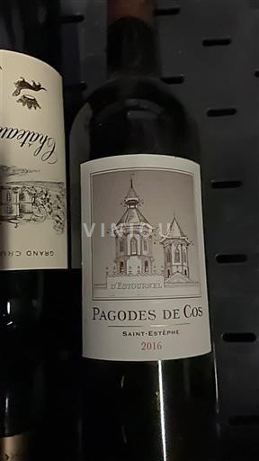 Bordeaux Saint-Estèphe Pagodes de Cos 2016