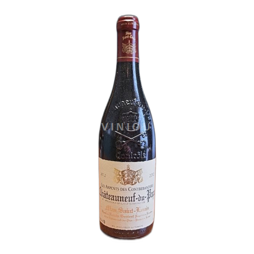 Rhône-dalen Châteauneuf-du-Pape Mas Saint-Louis Les Arpents des Contrebandiers 2012