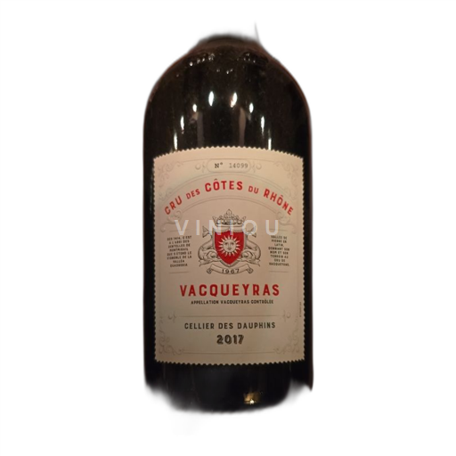 Rhône-dalen Vacqueyras Cellier des Dauphins 2017