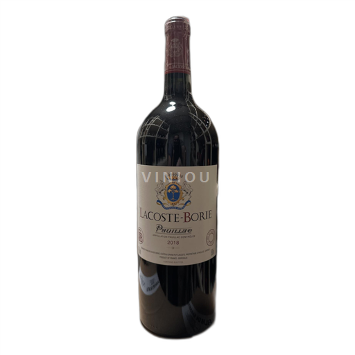 Bordéus Pauillac Lacoste-Borie 2018