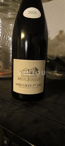 Bourgondië Mercurey Premier Cru Domaine Meix Foulot 2021
