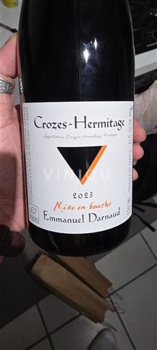 Rhônen laakso Crozes-Hermitage Emmanuel Darnaud Mise en bouche 2023