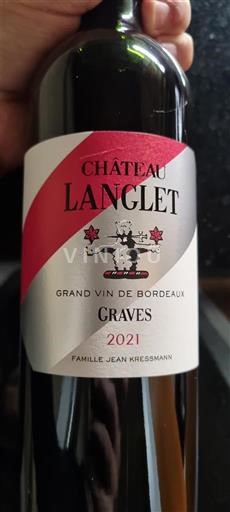 Bordéus Graves Château Langlet 2021