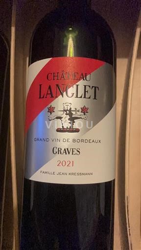 Bordéus Graves Château Langlet 2021