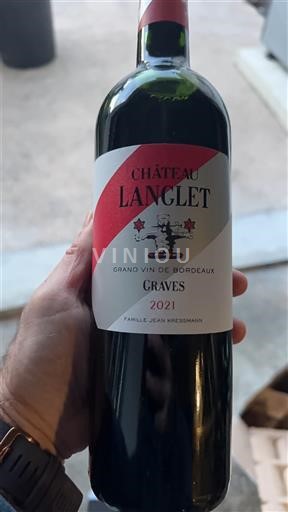 Bordeaux Graves Château Langlet 2021
