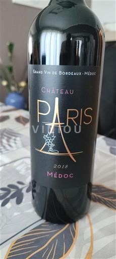 Bordeaux Médoc Château Paris 2018