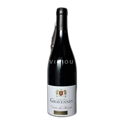 Rona dolina Côtes-du-Rhône Domaine des Gravennes Cœur de Harys 2021