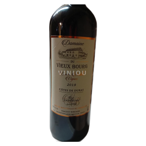 Southwest Côtes de Duras Domaine du Vieux Bourg Vieilles Vignes 2019