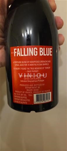 Linguadoca e Rossiglione Côtes catalanes Department 66 Falling Blue 2019