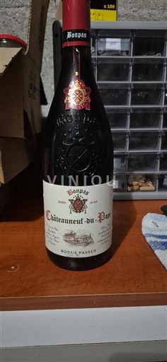 Rhônen laakso Châteauneuf-du-Pape Bonpas Bonus Passus 2017
