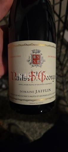 Burgundy Nuits-Saint-Georges Domaine Jafflin 2022