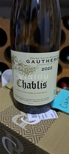 Bourgogne Chablis Domaine Gautheron 2022