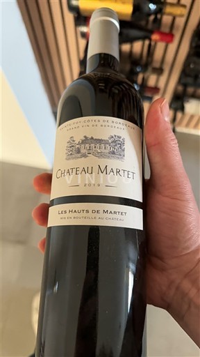 Bordeaux Määrittelemätön Château Martet Les Hauts de Martet 2019