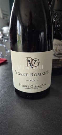 Borgoña Vosne-romanée Pierre Girardin 2021
