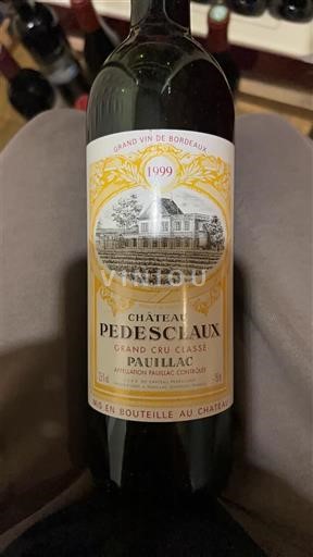 Bordeaux Pauillac Château Pedesclaux 1999