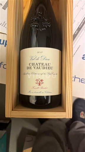 Vallée du Rhône Châteauneuf-du-pape Château de Vaudieu Val de Dieu 2017