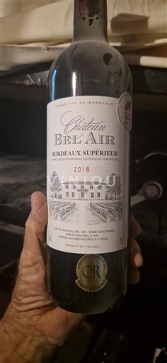 Bordeaux Bordeaux Supérieur Château Bel Air 2016