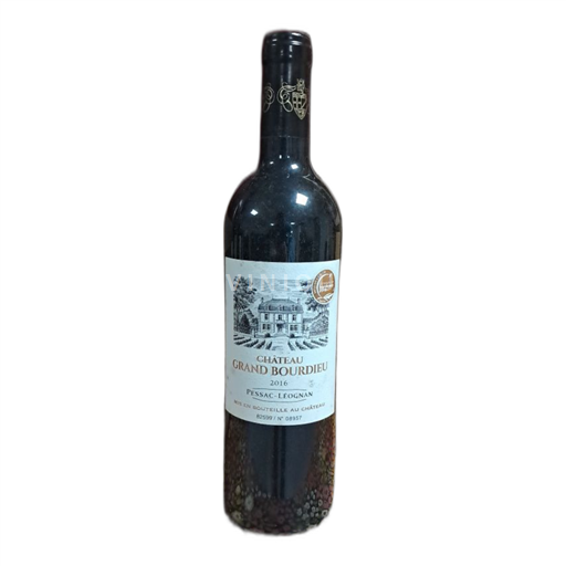Bordeaux Pessac-Léognan Château Grand Bourdieu 2016