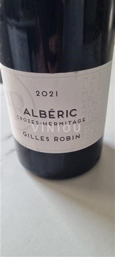 Vallée du Rhône Crozes-hermitage Gilles Robin Albéric 2021