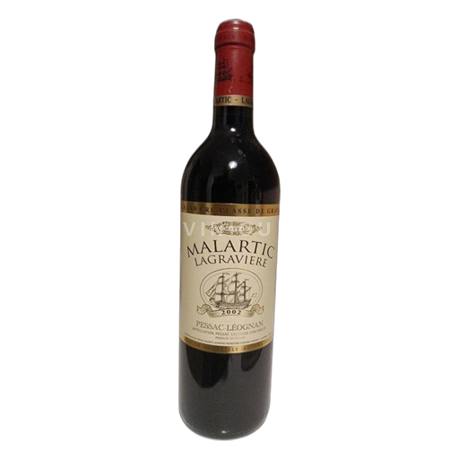 Burdeos Pessac-Léognan Château Malartic-Lagravière 2002