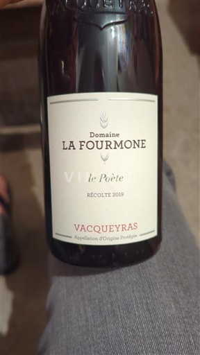 Thung lũng Rhône Vacqueyras Domaine La Fourmone le Poète 2019