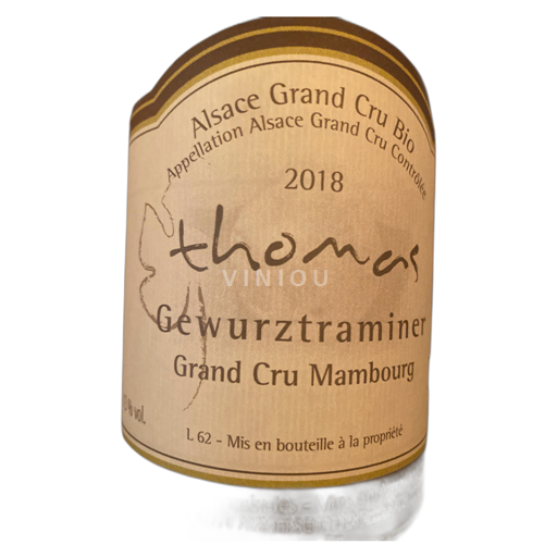 Alsace Alsace Grand Cru Thomas 2018