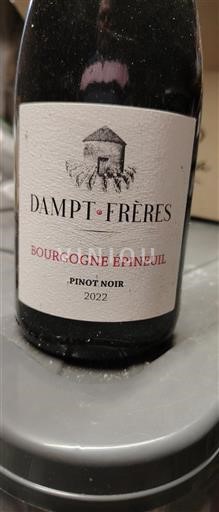 Burgund Bourgogne Epineuil Dampt Frères 2022