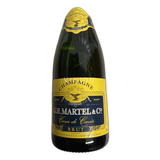 Champanhe G.H. Martel & Co Coeur de Não Sazonado