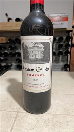 Bordeaux Pomerol Château Taillefer 2012