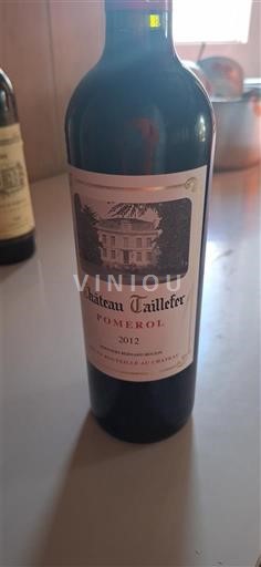 Bordeaux Pomerol Château Taillefer 2012