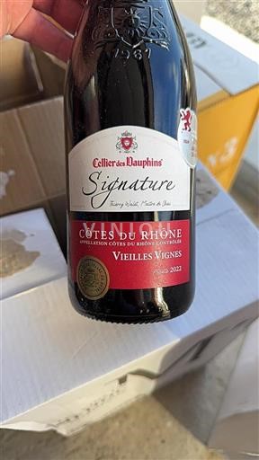 Rhônetal Côtes du Rhône Cellier des Dauphins Signature 2022