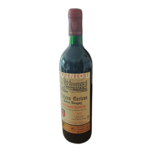 Burdeos Saint-Émilion Gran Cru Château Carteau Côtes Daugay 1992