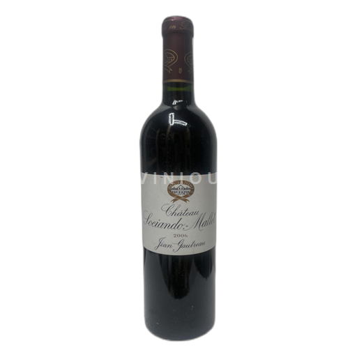 Bordeaux Haut-Médoc Château Sociando-Mallet 2006