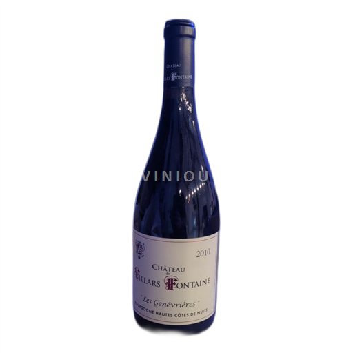 Bourgogne Château de Villars Fontaine Les Genévrières 2010