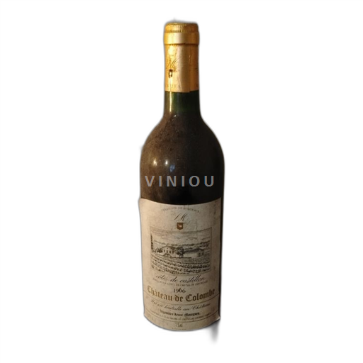 Bordeaux Ospecificerad Château de Colombe 1996
