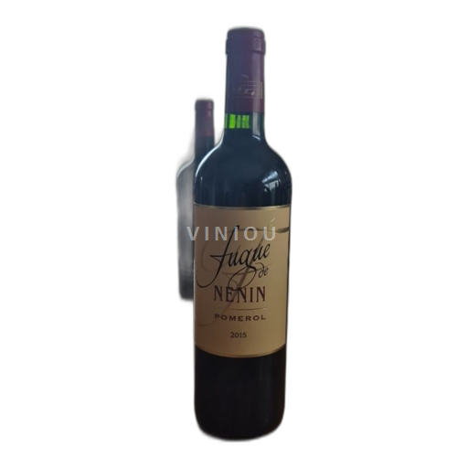 Bordeaux Pomerol Nenin Fugue de Nenin 2015